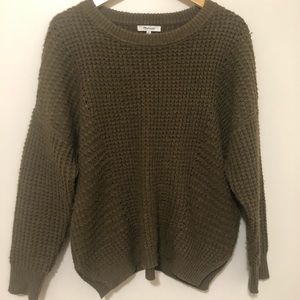 Women’s Madewell Wool blend Olive Green Sweater